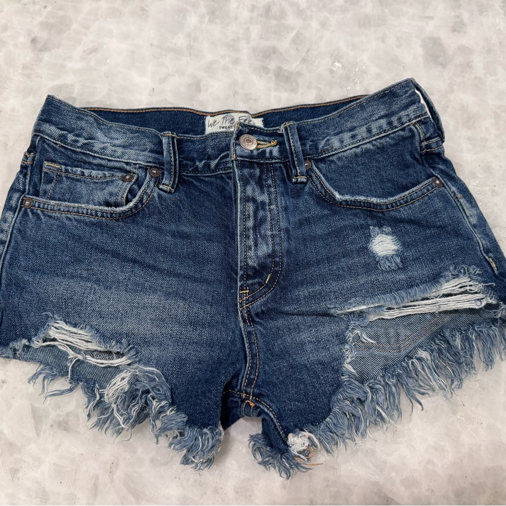 Free People Denim Shorts